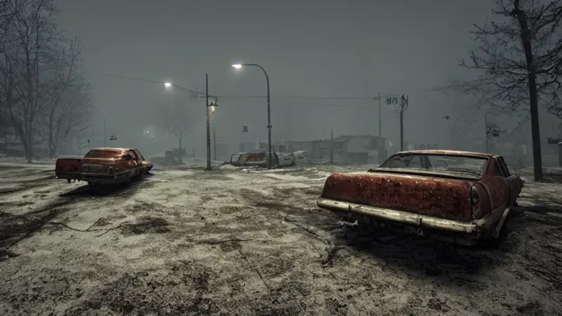 silent hill townfall 游戏横幅 banner